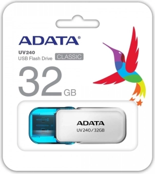USB flash disk ADATA UV240 32 GB USB 2.0 bijeli