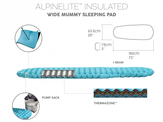 Nafukavajuća podloga Bestway Alpinelite