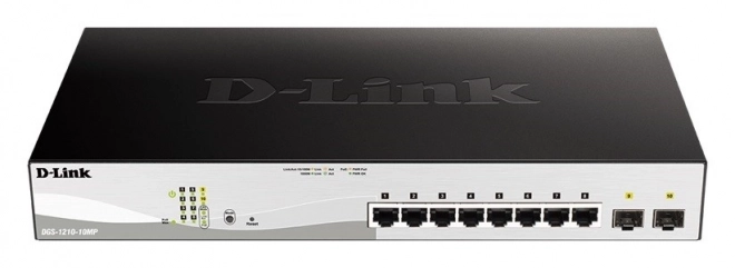 Prekidač D-Link DGS-1210-10MP 8GE PoE 2SFP