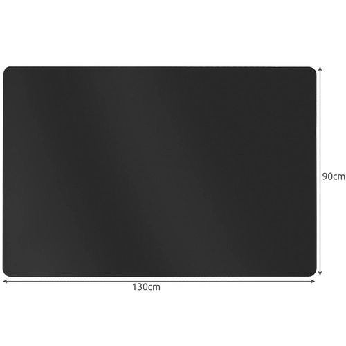 Zaštitna podloga za stolicu 90x130cm RUHHY - crna