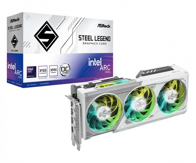 Grafička kartica ASRock B580 Steel Legend 12GB OC GDDR6