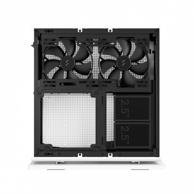 Bijela PC kućišta Ridge mITX PCIE 4.0
