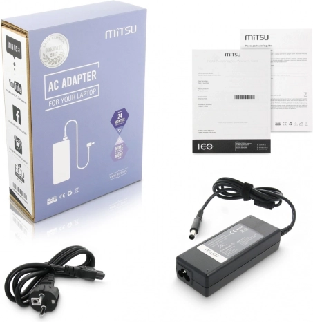 Mrežni punjač 19,5 V 4,62 A (7,4 × 5,0 mm) za DELL prijenosnike – 90 W