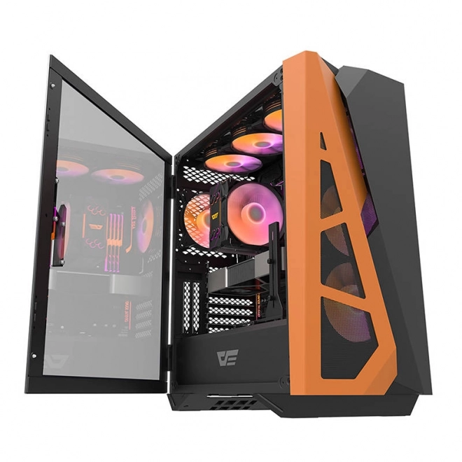 Računalo kućište Darkflash DLZ31 Mesh (crna)