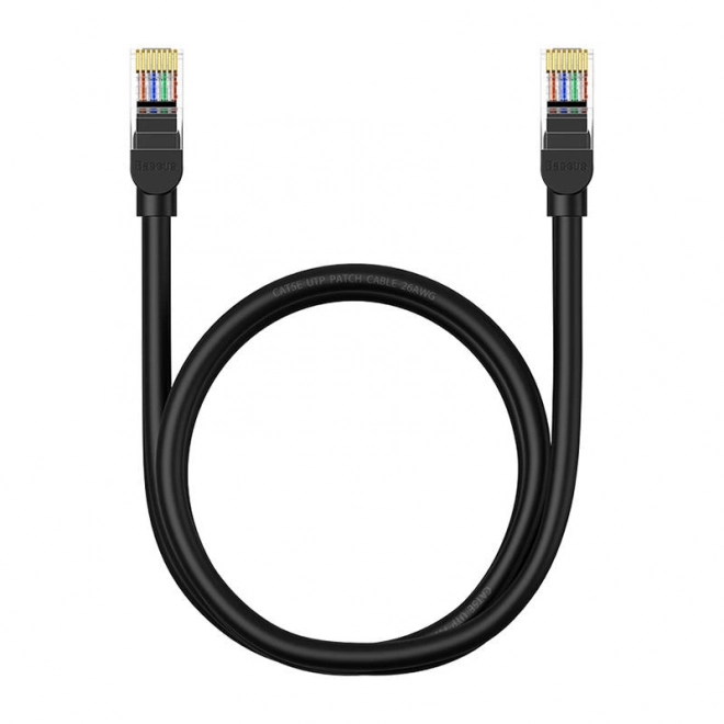 Mrežni kabel Baseus Ethernet CAT5 1m crni