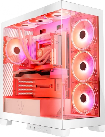 pc kućište volcano space argb bijelo