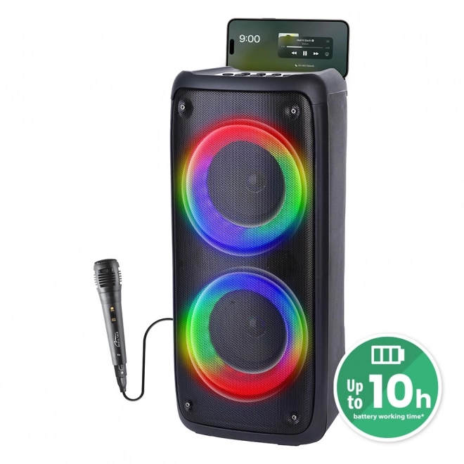 FUNBOX BT Zvučnik MT3181 Bluetooth 5.0/TWS/MP3/MicroSD/USB/AUX/Ekvalizator/Jack 6.3/RGB/USB-C/ RMS 40W/PMPO 1000W