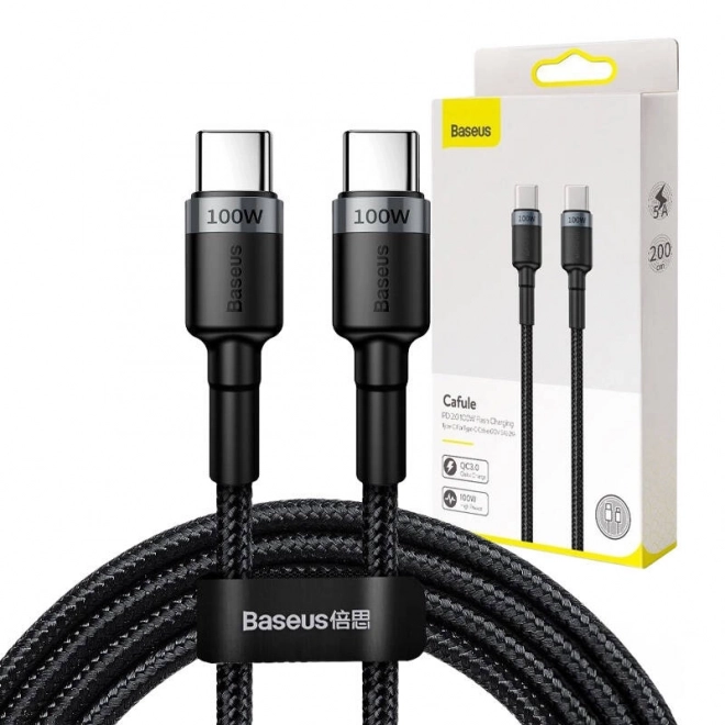 Baseus Cafule USB-C kabel s brzim punjenjem 100W