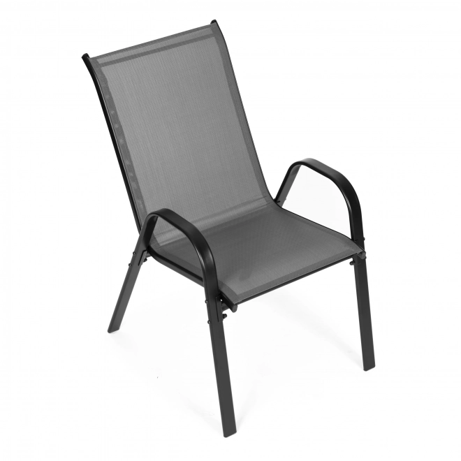 Set vrtnih stolica za terasu, balkon, siva boja