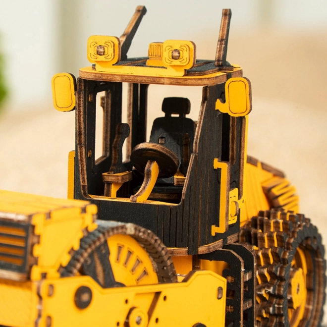 RoboTime drvene 3D puzzle - Cestovni valjak