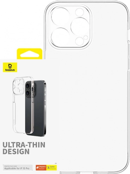 Futrola za iPhone 15 Pro Baseus OS-Lucent Series prozirna