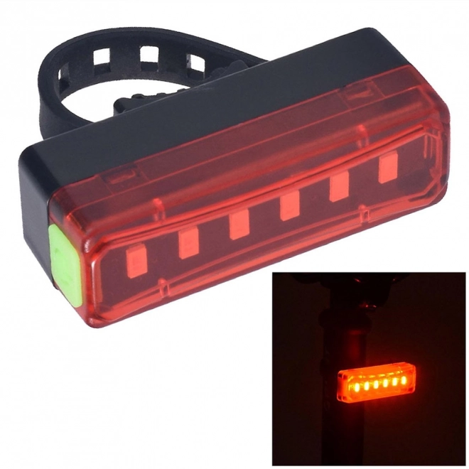 Stražnje LED Svjetlo za Bicikl USB