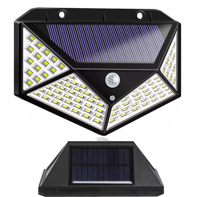 Solarnu svjetiljku s senzorom pokreta i 100 LED