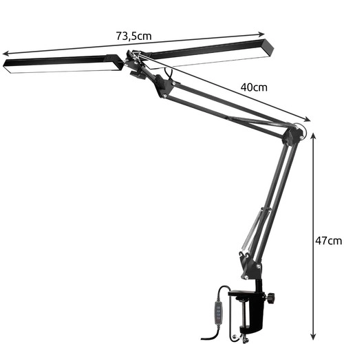 Kreslička stolna lampa Izoxis 24223