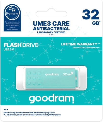 USB flash disk 3.0 GOODRAM Antibacterial 32 GB