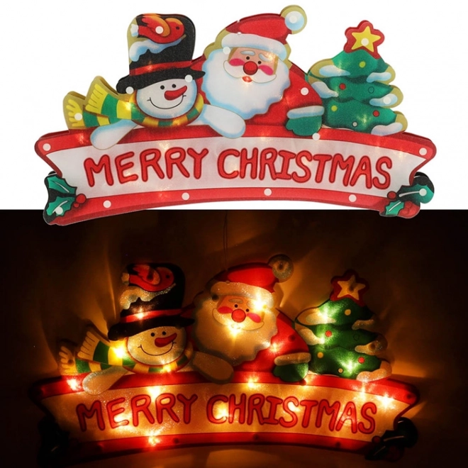 Božićna LED dekoracija Merry Christmas 45 cm