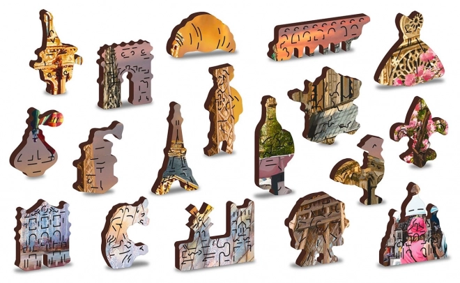 Drvene puzzle Proljeće u Parizu