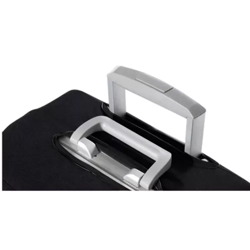 Trizand 23839 Navlaka za putni kovčeg M 62 x 43 x 27 cm crna