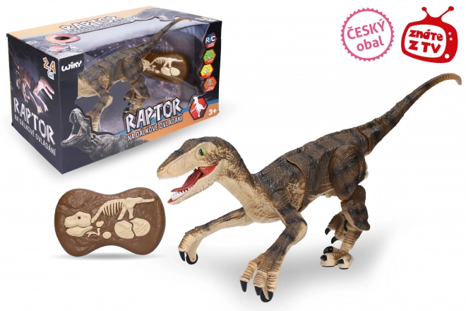 Raptor RC na daljinsko upravljanje smeđi 45 cm