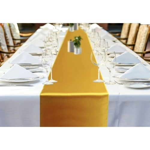 Zlatni satenski put za stol 900x36 cm
