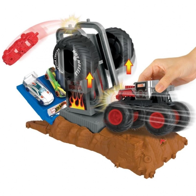 Hot Wheels Monster trucks arena - utrka izazov igraći set HNB87 – HW Morski tigar