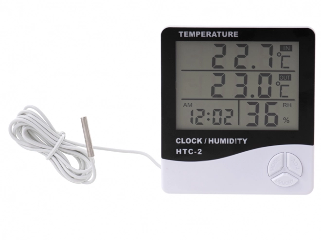 5u1 termometar, higrometar i sat HTC