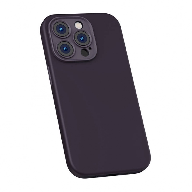 Baseus silikonska futrola za iPhone 14 Pro uključujući kaljeno staklo i set za čišćenje