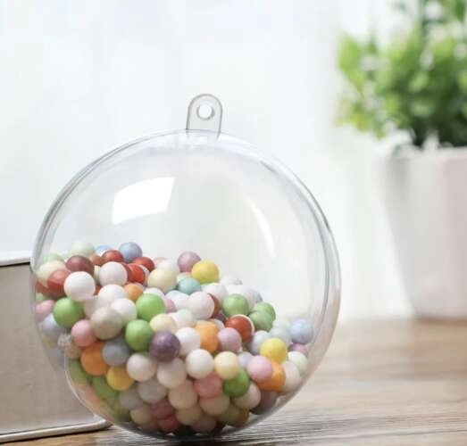 Prozirni ukrasi 10cm - set 5kom Ruhhy 22276