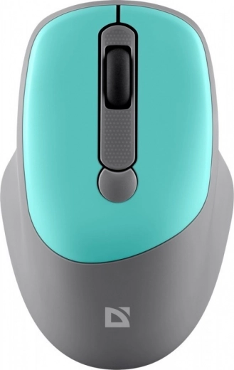 Bežični miš silent click Defender Feam MM-296 RF 1600 DPI – Mint