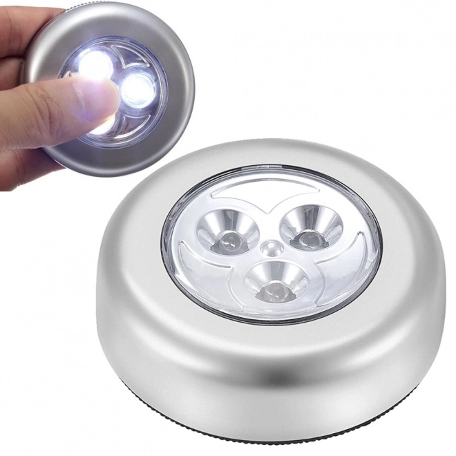 Bežično samoljepljivo dodirno svjetlo za ormare s 3 LED