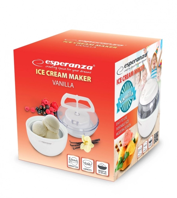 Aparat za sladoled VANILLA bijeli