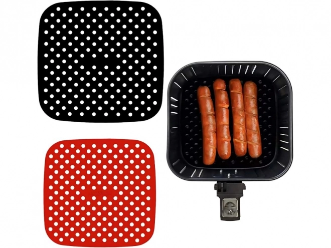 Silikonski umetak za fritezu kvadratni 21 cm