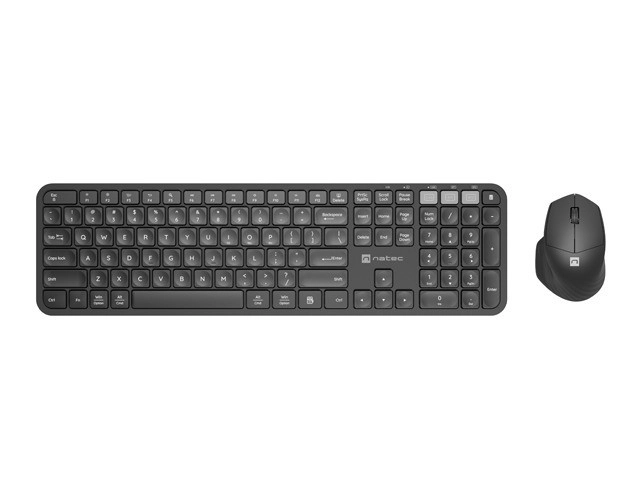 Bežični set tipkovnice i miša Natec Octopus 2 Bluetooth + 2.4GHz