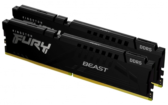 Memorija Kingston Fury Beast DDR5 64GB (2x32GB) 6000MHz CL30 XMP crna