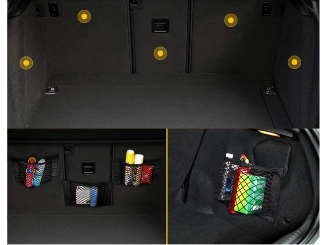 Mrežasti organizator za prtljažnik automobila
