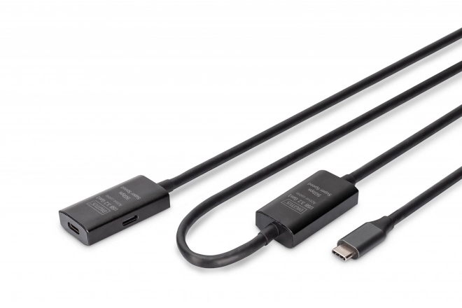 Aktivni produžni kabel USB-C - USB-C, USB 3.2 Gen1, 10m