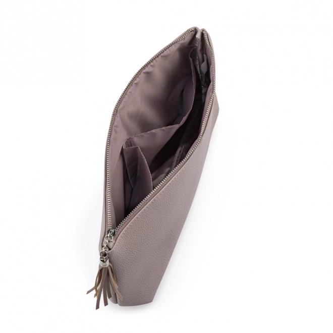 Kozmetička torba ELEGANCE MAXI Koža Mocca