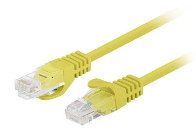 Žuti patchcord kat. 5e UTP 3m 10 kom