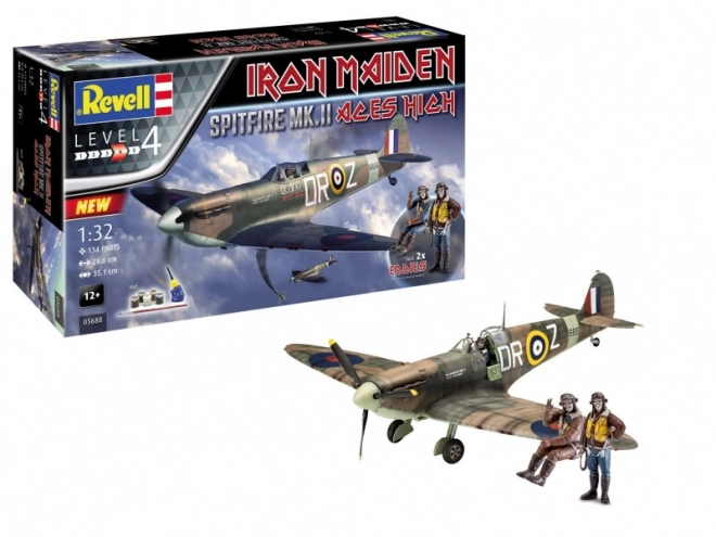 Model Iron Maiden Spitfire MK.II Aces High