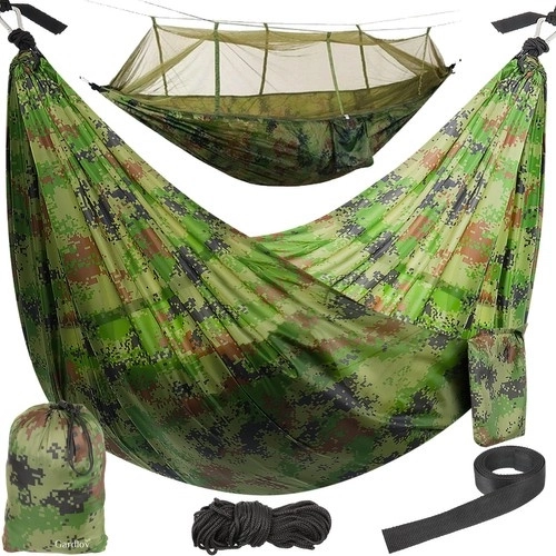 Turistička viseća mreža Santiago Army - 260 x 140 cm