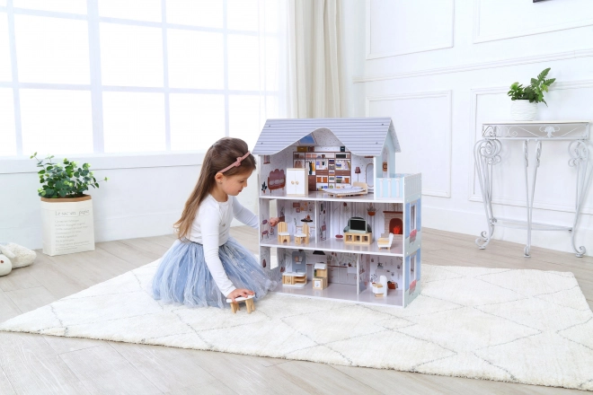 Kučica za lutke s namještajem Residence Emma ECOTOYS
