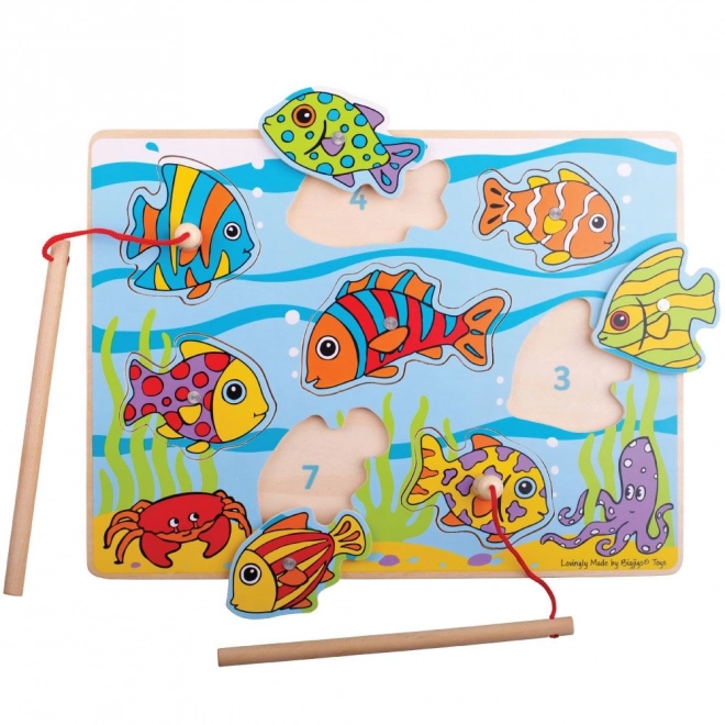 Bigjigs Toys Hvatanje ribica na dasci