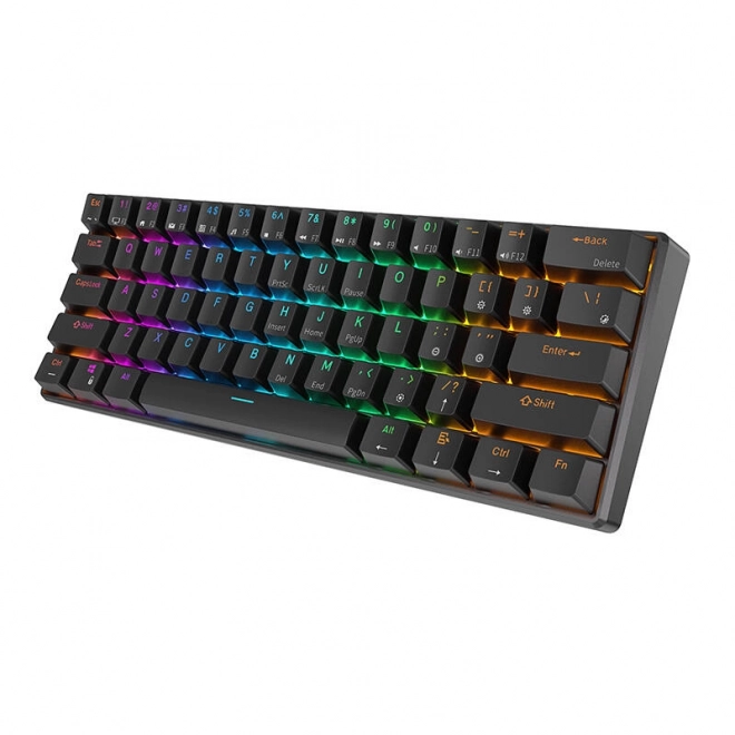 Mehanička tipkovnica Royal Kludge RK61 RGB s crvenim prekidačima