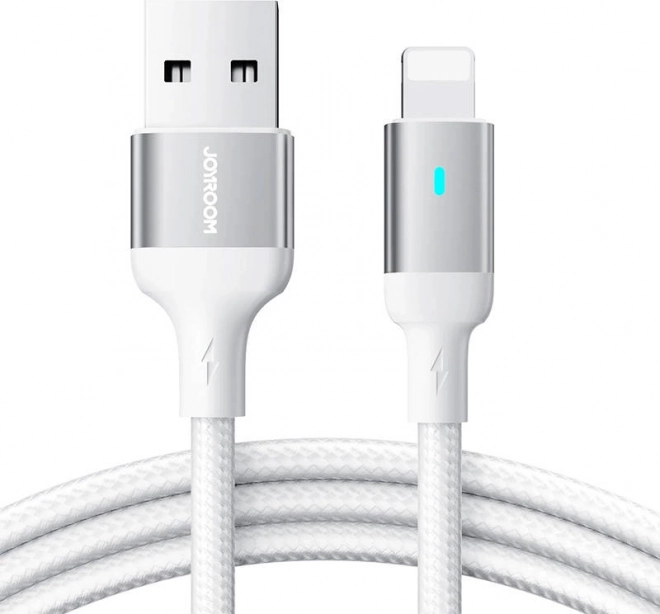 Joyroom kabel USB‑A na Lightning 3 m, 2,4 A, bijeli