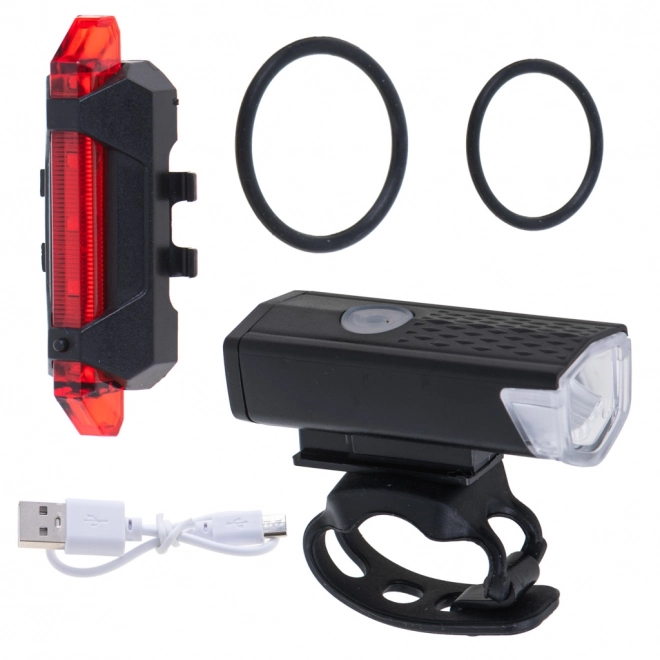 Set LED biciklističkih svjetala USB