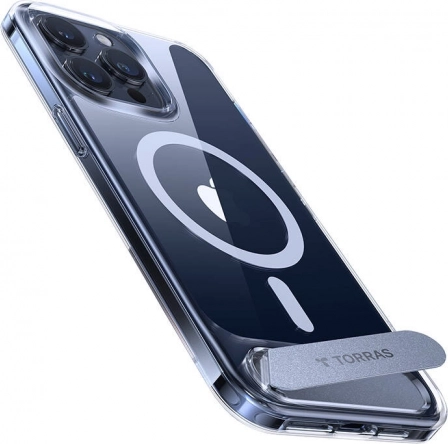 Torras prozirna futrola UPRO Pstand sa stalkom za iPhone 15 Pro Max