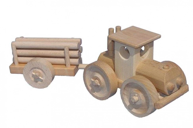Ceeda Cavity Veliki traktor s trupcima prirodni