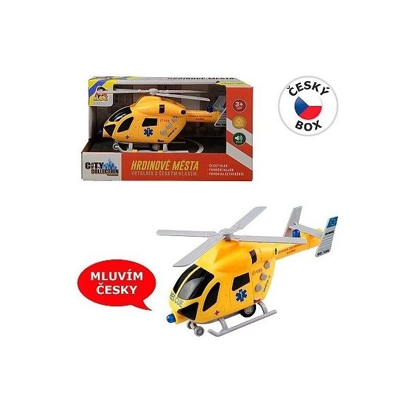 Spasilački helikopter s funkcijama svjetla i zvuka