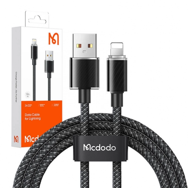 USB-A na Lightning kabel McDodo crni 1,2 m