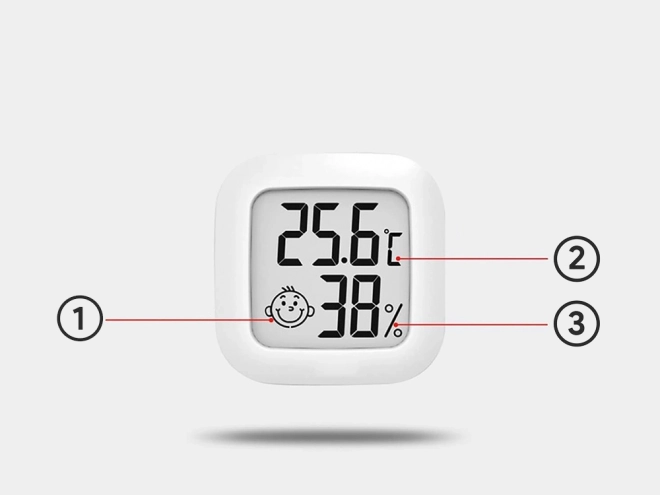 Digitalni sobni termometar i higrometar